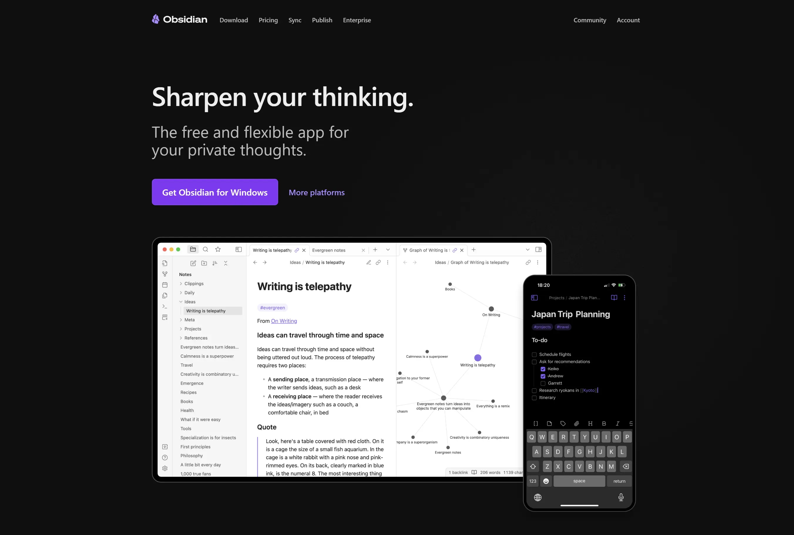 My note taking workflow